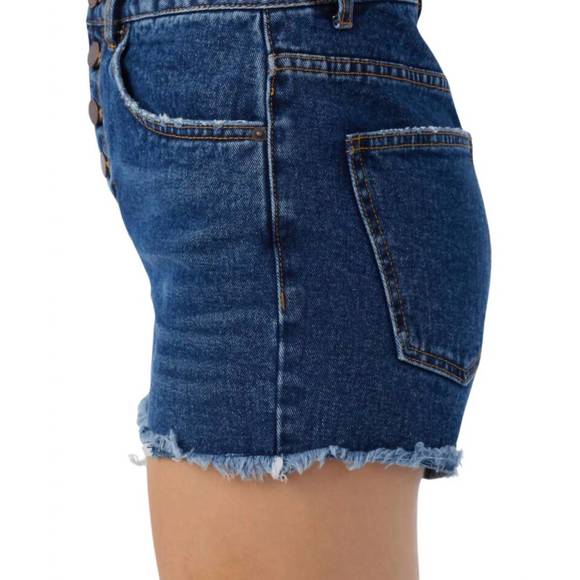 NEW O'NEILL samira shorts in dark indigo - Picture 3 of 4